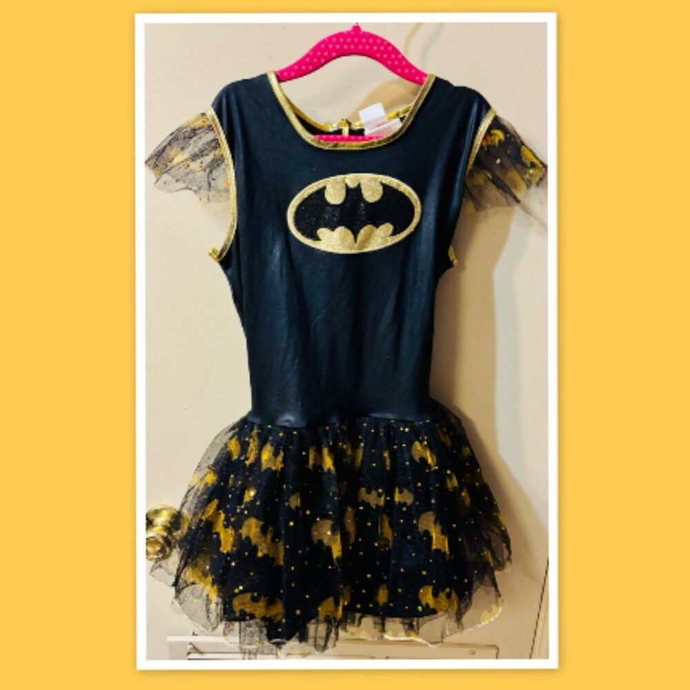 Rubies Batgirl Costume ~ Tutu Dress ~ Size Medium (7-8)